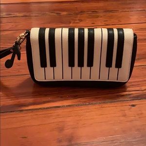 Piano Wristlet/Clutch